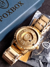 LIGE FOXBOX Skull Men’s Watch Magnetic Ball Wristwatch Waterproof Stainless Steel