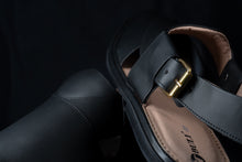 Handmade Peshawari Sandal (Black)