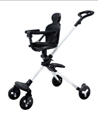 Magic stroller Ultra lightweight Foldable Portable Half armrest 4 wheels baby stroller Compact pram for kids travel Baby trolley with 2 way facing