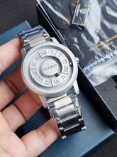 LIGE FOXBOX Men Watch Casual Mirrorless Magnetic Bead Male Watch
